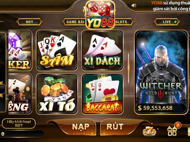 Baccarat online Yo88 sử dụng công cụ chính là bộ bài Tây 52 lá